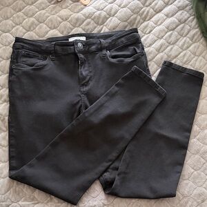 STS Blue Women's Black Skinny Ankle Jeans